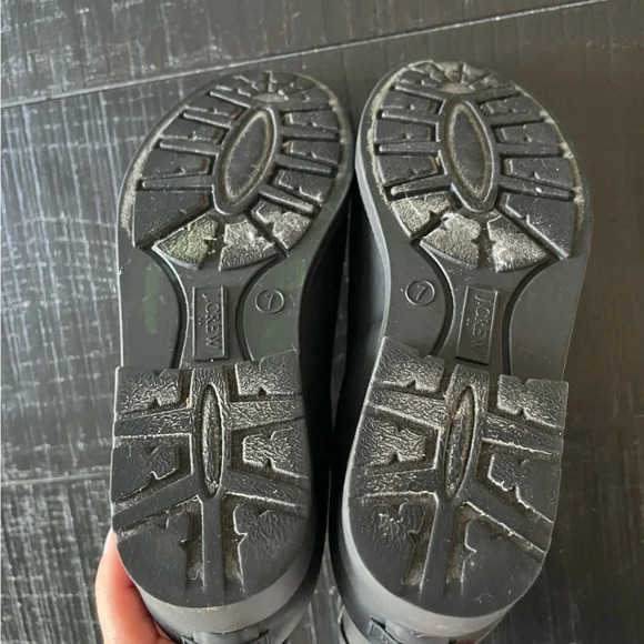 J Crew Rain Boots Black Size 7 - Picture 7 of 7